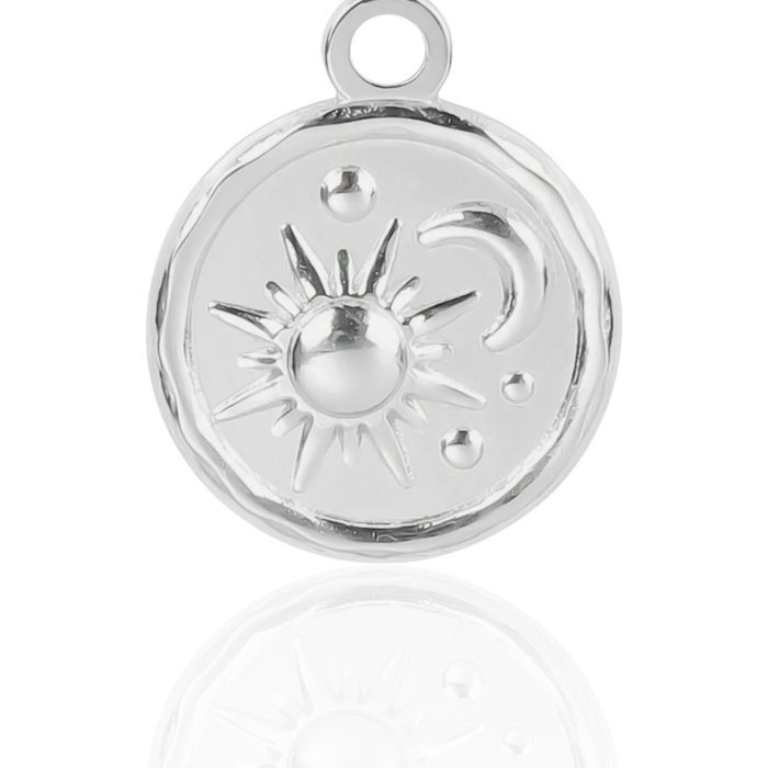 SILVER STATS  CHARM