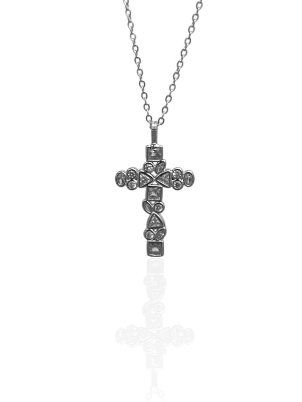 PAREL CROSS NECKLACE