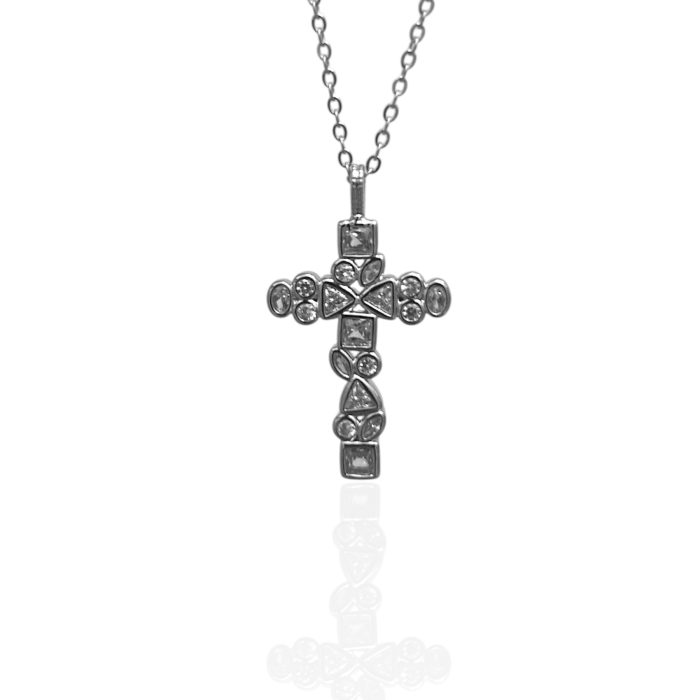 PAREL CROSS NECKLACE