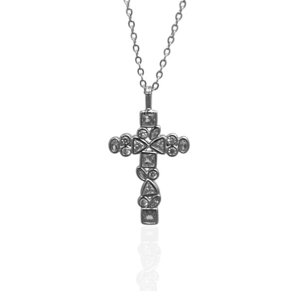 PAREL CROSS NECKLACE - Image 1