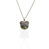 LILA BEAR NECKLACE