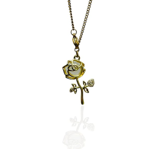 GOLDEN ROSE NECKLACE