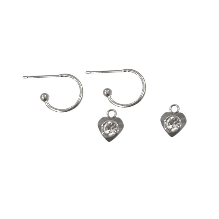 MINI HEARTS EARRINGS