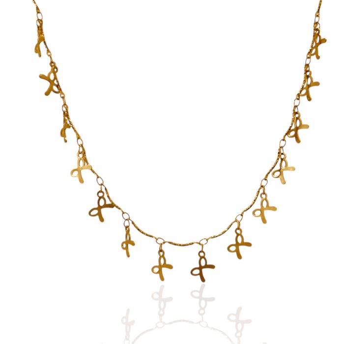 BOW NECKLACE CHAIN