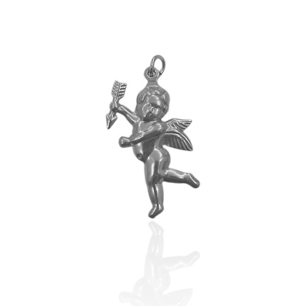 SILVER EROS CHARM 4CM