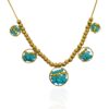 ISLAND BLUE CHARM NECKLACE