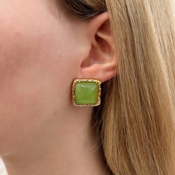 VELLY GREEN EARRINGS - Image 2