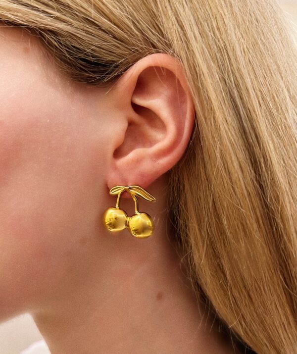 MESSY CHERRY EARRINGS - Image 4