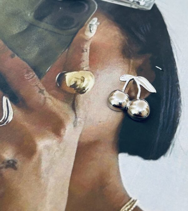 MESSY CHERRY EARRINGS - Image 2