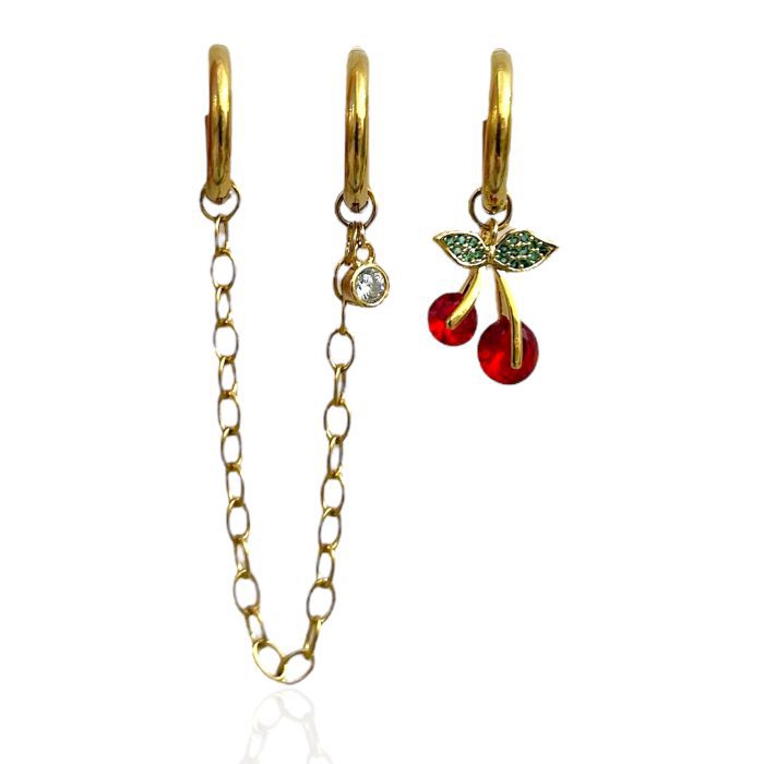 CHERRY SET EARRINGS