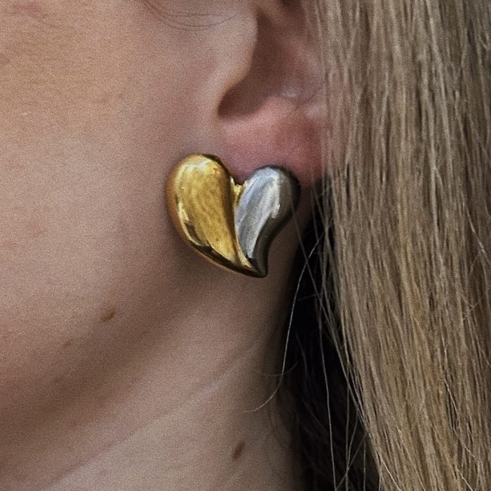 MIX HEARTS EARRINGS
