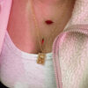 RED LIPSTICK NECKLACE - Image 2