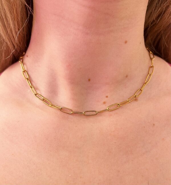ZEBRA NECKLACE CHAIN - Image 2