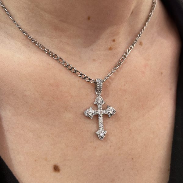 FABY CROSS NECKLACE - Image 2