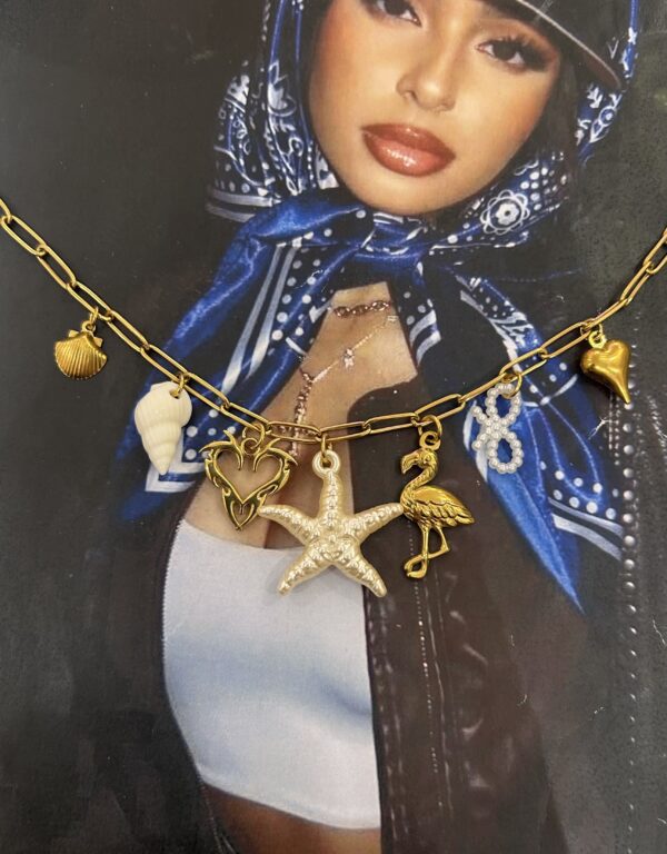 OCEANER CHARM NECKLACE - Image 2