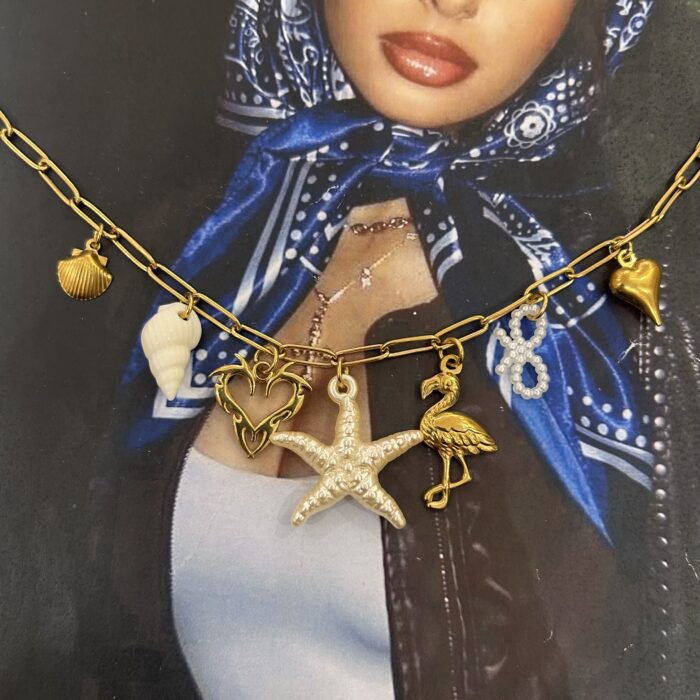 OCEANER CHARM NECKLACE