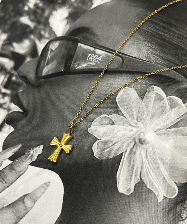 KONSTANS CROSS NECKLACE - Image 2