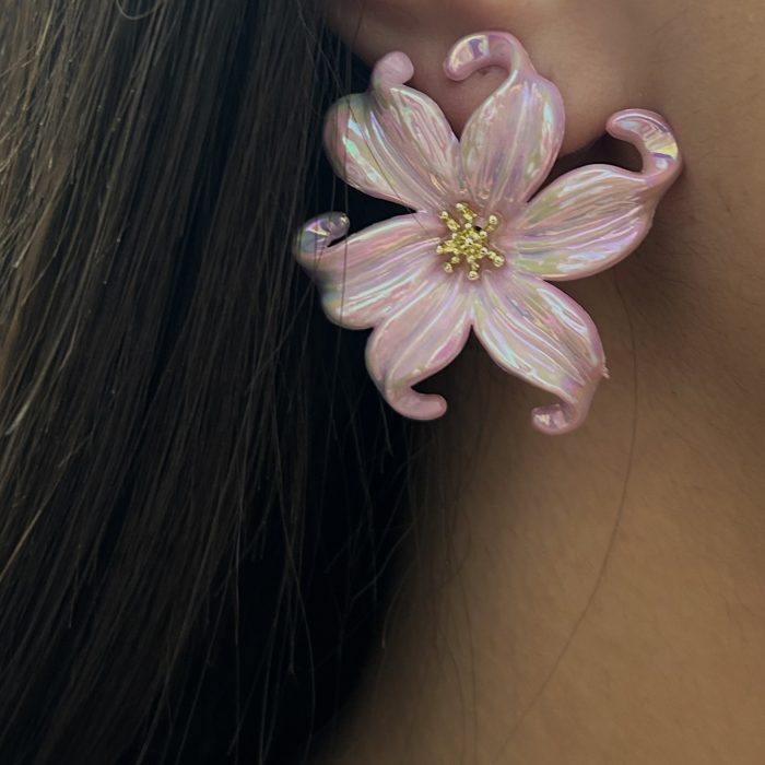 LILIUM BABE PINK EARRINGS