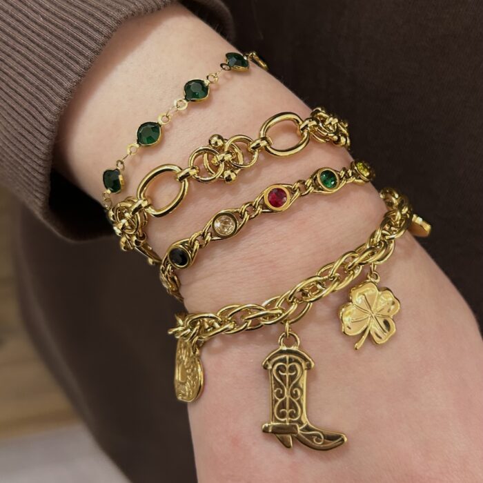 COW GIRL CHARM BRACELET