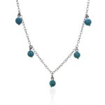 POWER BLUE NECKLACE CHAIN