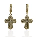 BIGY CROSS EARRINGS