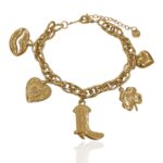 COW GIRL CHARM BRACELET