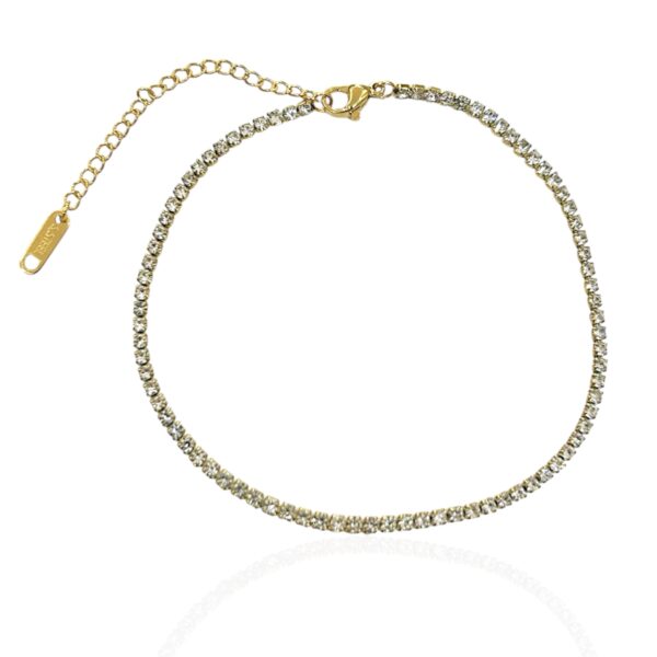 SPARKLE WHITE ANKLET