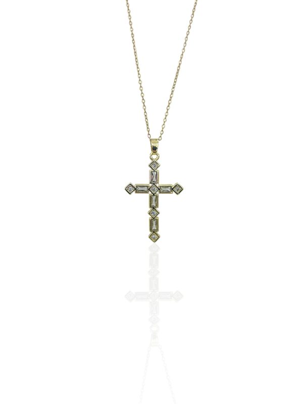NERY CROSS NECKLACE