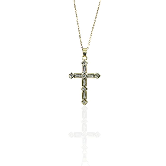 NERY CROSS NECKLACE