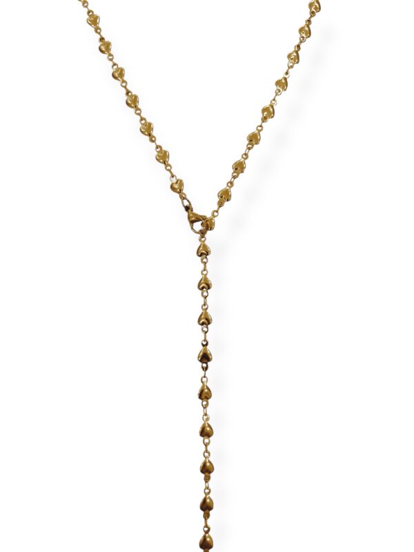 HEARTYN TIE CHAIN NECKLACE - Image 1