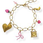 ALYS PINK CHARM BRACELET
