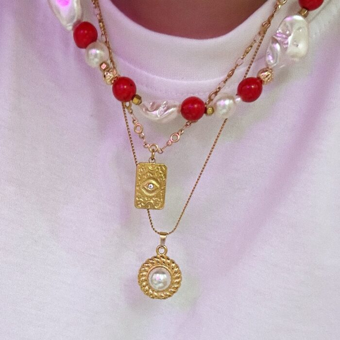 ZADY RED NECKLACE