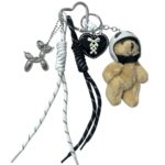 BLACKY BEAR BAG CHARM ΜΠΡΕΛΟΚ