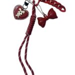 RED BOW BAG CHARM ΜΠΡΕΛΟΚ