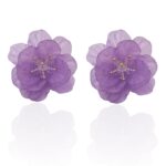 MARKICIA PURPLE EARRINGS