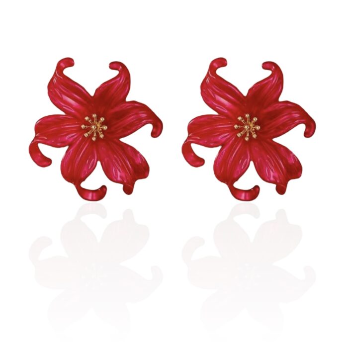 LILIUM RED EARRINGS