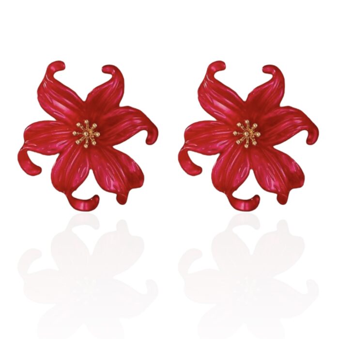 LILIUM RED EARRINGS