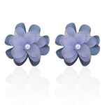 DAISY BLUE EARRINGS