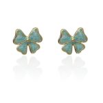 MINI BABE BLUE EARRINGS!