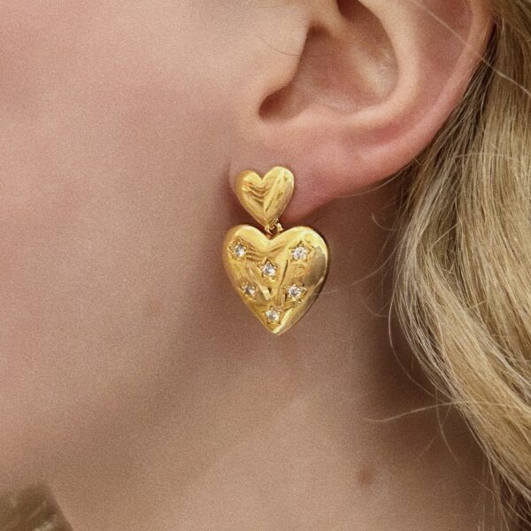 HEART STARS EARRINGS