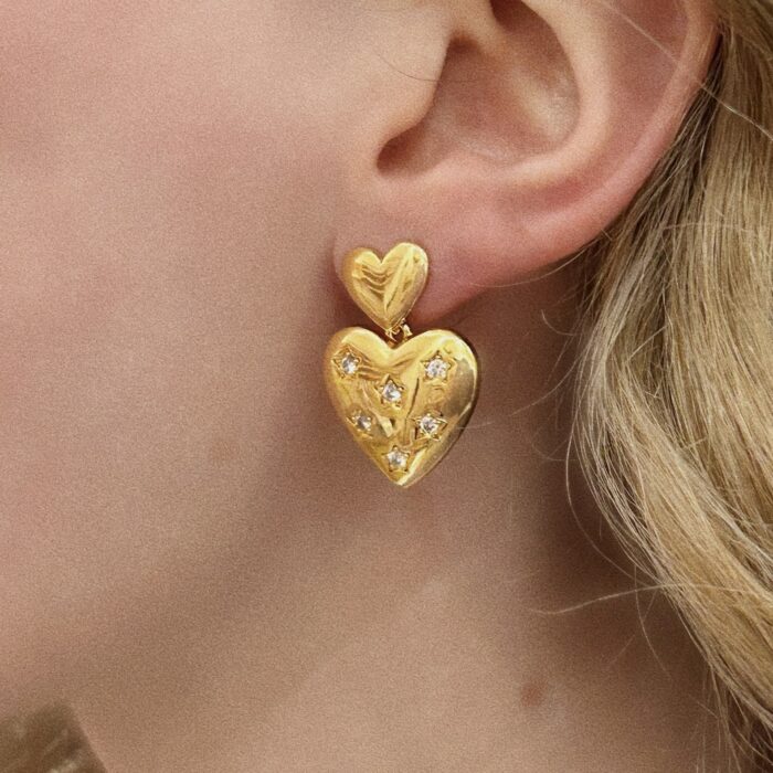 HEART STARS EARRINGS
