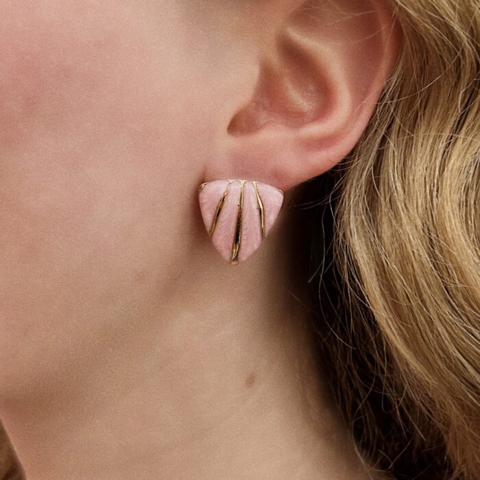 AZELSIMER PINK EARRINGS