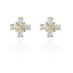 SPARKLING CROSS EARRINGS