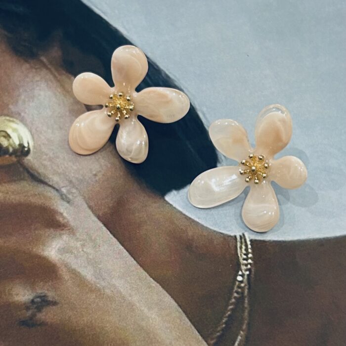 PINK ORELLIA EARRINGS
