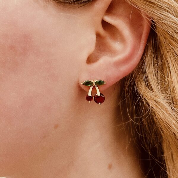 CHERRY EARRINGS - Image 2