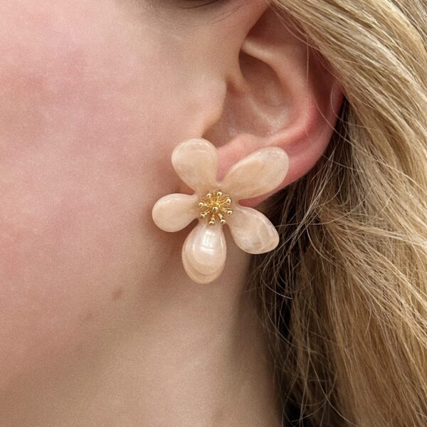 PINK ORELLIA EARRINGS - Image 3