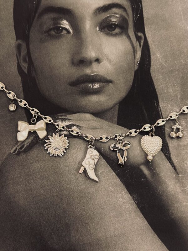 COW GIRL CREAM CHARM NECKLACE - Image 2