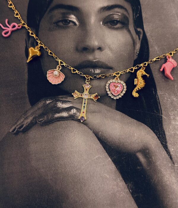 JUST A GIRL CHARM NECKLACE - Image 2