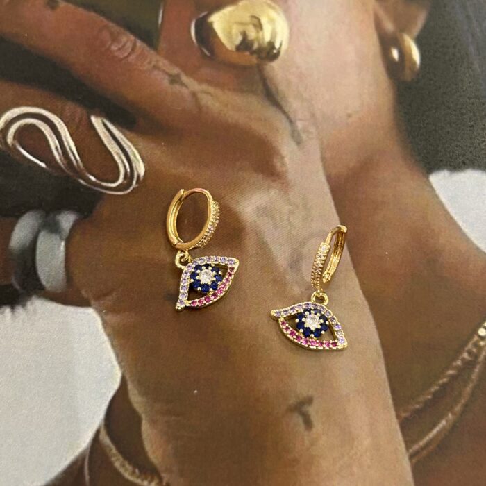 COLOR EYES EARRINGS