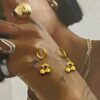 BASIC CHERRY EARRINGS - Image 2